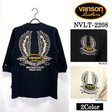 サーマル 6分袖Tシャツ VANSON バンソン メンズ nvlt-2208