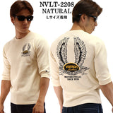 サーマル 6分袖Tシャツ VANSON バンソン メンズ nvlt-2208