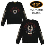 サーマル 長袖Tシャツ VANSON バンソン メンズ ロンTee nvlt-2209