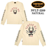 サーマル 長袖Tシャツ VANSON バンソン メンズ ロンTee nvlt-2209