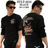 天竺6分袖フェイクTシャツ VANSON バンソン nvlt-2210