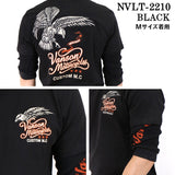 天竺6分袖フェイクTシャツ VANSON バンソン nvlt-2210