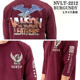 ベア天竺 6分袖Tシャツ VANSON バンソン メンズ nvlt-2212