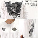 天竺 長袖Tシャツ VANSON バンソン メンズ ロンTee nvlt-2213