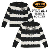 天竺 長袖Tシャツ VANSON バンソン メンズ ロンTee nvlt-2214