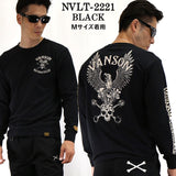 ベア天竺 長袖Tシャツ VANSON バンソン メンズ ロンTee nvlt-2221