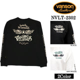 VANSON バンソン 天竺長袖Tシャツ メンズ ロンT nvlt-2302