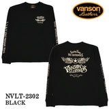 VANSON バンソン 天竺長袖Tシャツ メンズ ロンT nvlt-2302