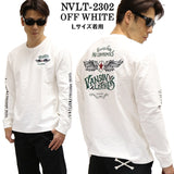 VANSON バンソン 天竺長袖Tシャツ メンズ ロンT nvlt-2302