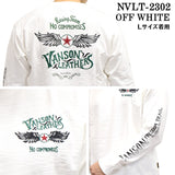 VANSON バンソン 天竺長袖Tシャツ メンズ ロンT nvlt-2302