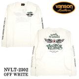 VANSON バンソン 天竺長袖Tシャツ メンズ ロンT nvlt-2302