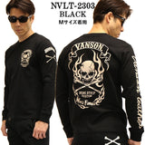 VANSON バンソン 天竺長袖Tシャツ メンズ ロンT nvlt-2303