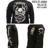 VANSON バンソン 天竺長袖Tシャツ メンズ ロンT nvlt-2303