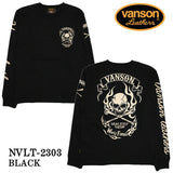 VANSON バンソン 天竺長袖Tシャツ メンズ ロンT nvlt-2303