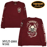 VANSON バンソン 天竺長袖Tシャツ メンズ ロンT nvlt-2303