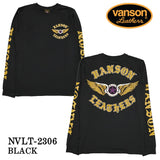 VANSON バンソン ドライロンTEE メンズ 長袖Tシャツ nvlt-2306