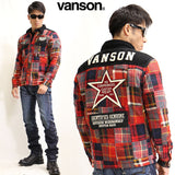 VANSON（バンソン）CPOシャツ シャツジャケット nvsl-2009