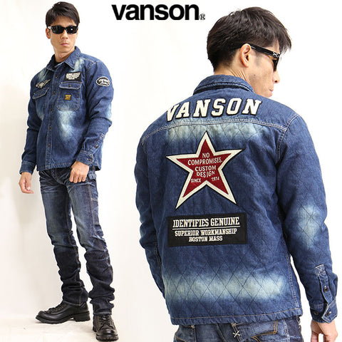 VANSON（バンソン）CPOシャツ シャツジャケット nvsl-2009