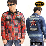 VANSON（バンソン）CPOシャツ シャツジャケット nvsl-2009