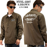 VANSON バンソン ナイロン コーチジャケット nvsl-2207