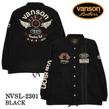 VANSON バンソン デニムコーチジャケット nvsl-2301