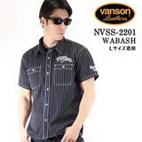 VANSON（バンソン）デニムシャツ VANSON バンソン 半袖シャツ nvss-2201