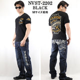 VANSON（バンソン）サーマルヘンリーネック半袖Tシャツ nvst-2202