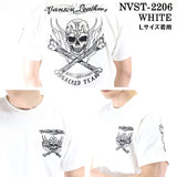 VANSON（バンソン）半袖Tシャツ スカル nvst-2206