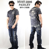 VANSON（バンソン）半袖Tシャツ スカル nvst-2206