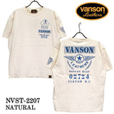 半袖Tシャツ VANSON バンソン nvst-2207