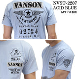 半袖Tシャツ VANSON バンソン nvst-2207