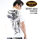 VANSON（バンソン）ベア天竺 半袖Tシャツ イーグル nvst-2210