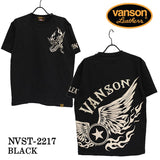 ベア天竺 半袖Tシャツ VANSON バンソン nvst-2217