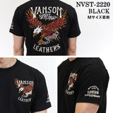 天竺 半袖Tシャツ VANSON バンソン nvst-2220