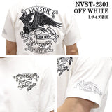 VANSON バンソン 天竺 半袖Tシャツ nvst-2301