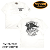 VANSON バンソン 天竺 半袖Tシャツ nvst-2301