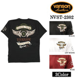 VANSON バンソン 天竺 半袖Tシャツ nvst-2302