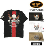 VANSON バンソン 天竺 半袖Tシャツ nvst-2306