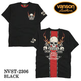 VANSON バンソン 天竺 半袖Tシャツ nvst-2306