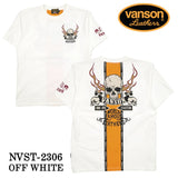 VANSON バンソン 天竺 半袖Tシャツ nvst-2306