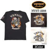 VANSON バンソン 天竺 半袖Tシャツ nvst-2308