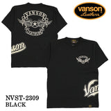 VANSON バンソン 天竺 半袖Tシャツ nvst-2309