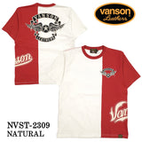 VANSON バンソン 天竺 半袖Tシャツ nvst-2309