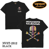 VANSON バンソン 天竺 半袖Tシャツ nvst-2312