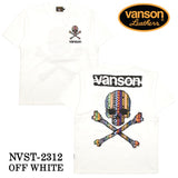 VANSON バンソン 天竺 半袖Tシャツ nvst-2312