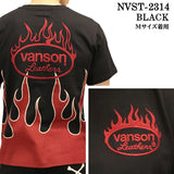 VANSON バンソン 天竺 半袖Tシャツ nvst-2314