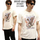 VANSON バンソン 天竺 ピグメントダイ 半袖Tシャツ nvst-2315