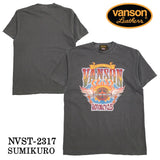 VANSON バンソン 天竺 ピグメントダイ 半袖Tシャツ nvst-2317