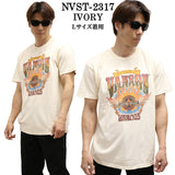 VANSON バンソン 天竺 ピグメントダイ 半袖Tシャツ nvst-2317