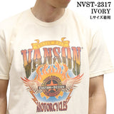 VANSON バンソン 天竺 ピグメントダイ 半袖Tシャツ nvst-2317